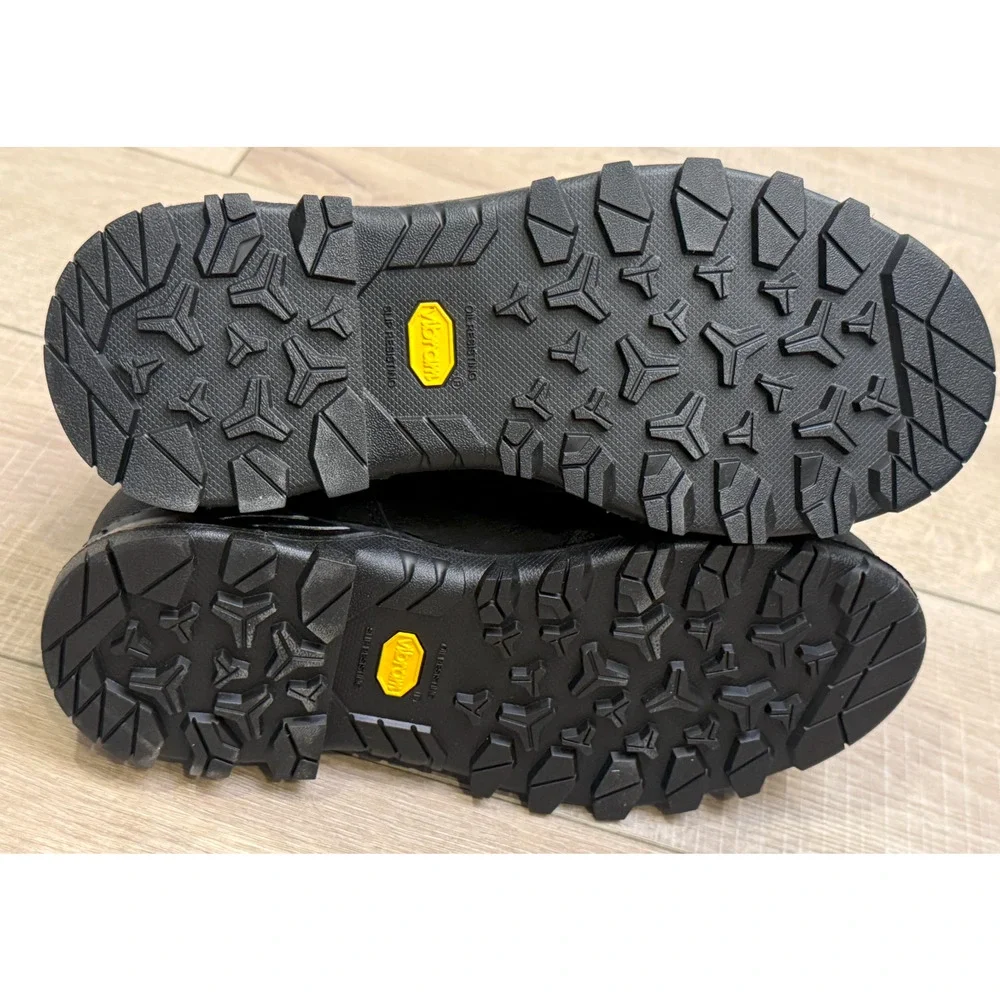 RED WING BLACK 2411 BURNSIDE 6-INCH WATERPROOF SAFETY STEEL TOE WORK BOOTS 8 H
